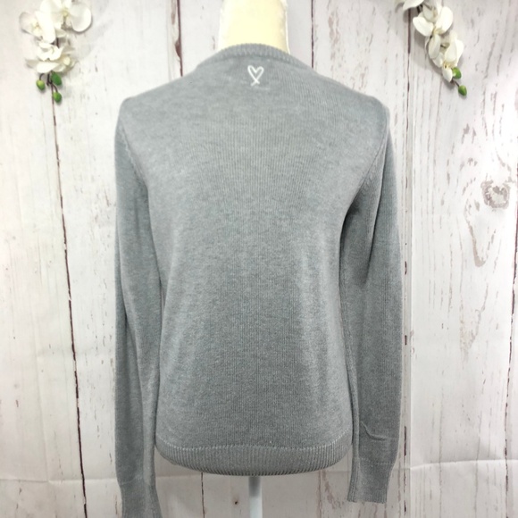 VICTORIA SECRET GRAY PULL OVER SIZE S/P/CH - Picture 2 of 8